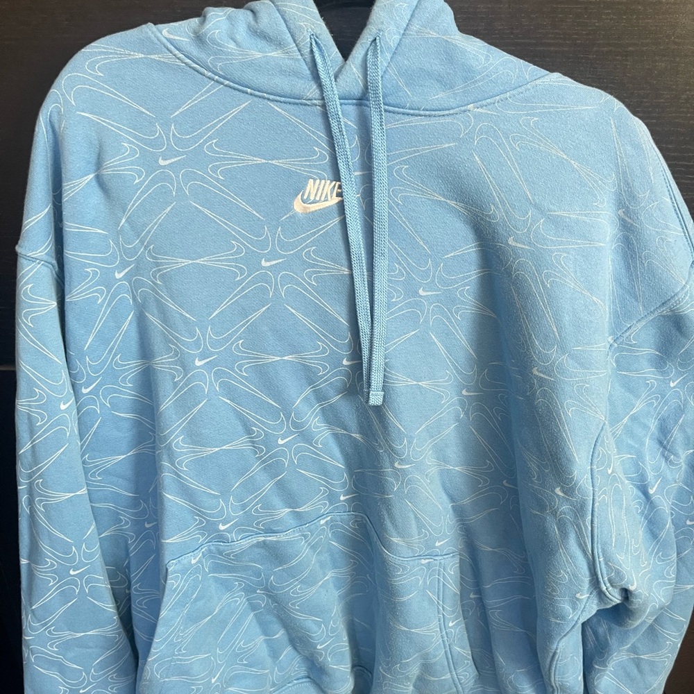 Men’s Nike pullover sweater, 3XL blue in color